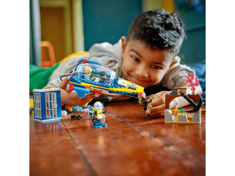 LEGO® City Missions Vízirendőrség nyomozói küldetés (60355)