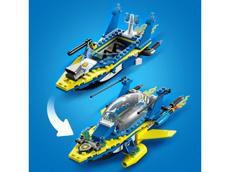 LEGO® City Missions Vízirendőrség nyomozói küldetés (60355)