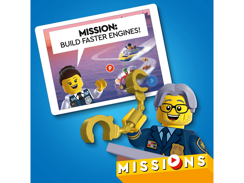 LEGO® City Missions Vízirendőrség nyomozói küldetés (60355)