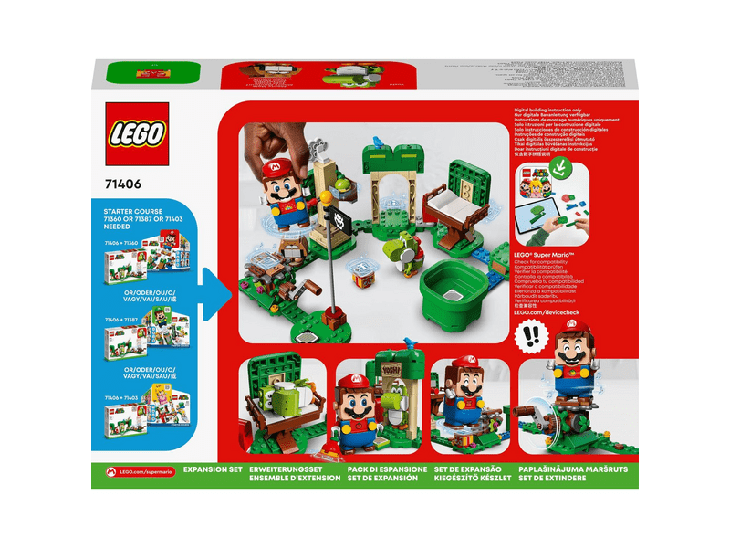 LEGO® Super Mario™ Yoshi ajándékháza kiegészítő szett (71406)