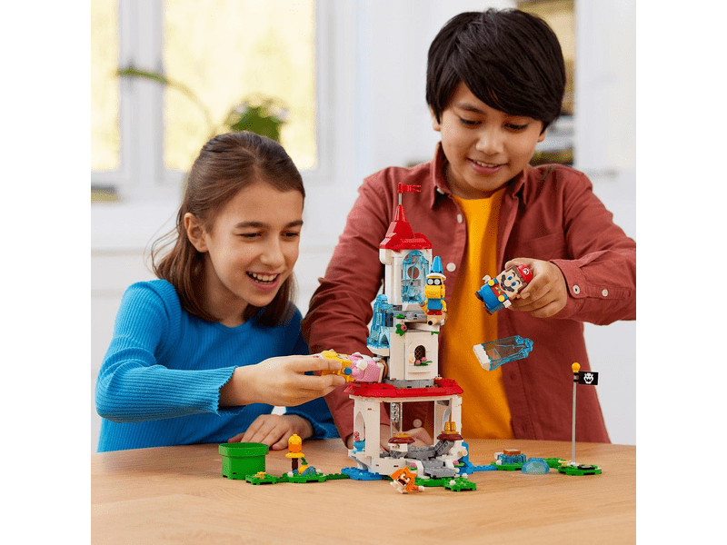 LEGO® Super Mario™ Peach macskajelmez és befagyott torony kiegészítő szett (71407)