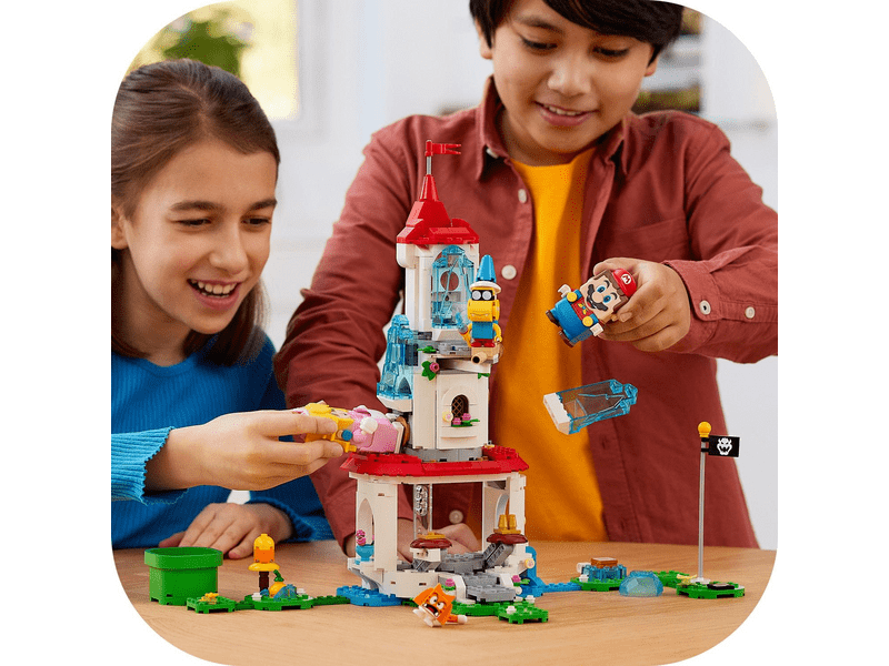 LEGO® Super Mario™ Peach macskajelmez és befagyott torony kiegészítő szett (71407)