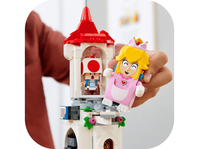 LEGO® Super Mario™ Peach macskajelmez és befagyott torony kiegészítő szett (71407)