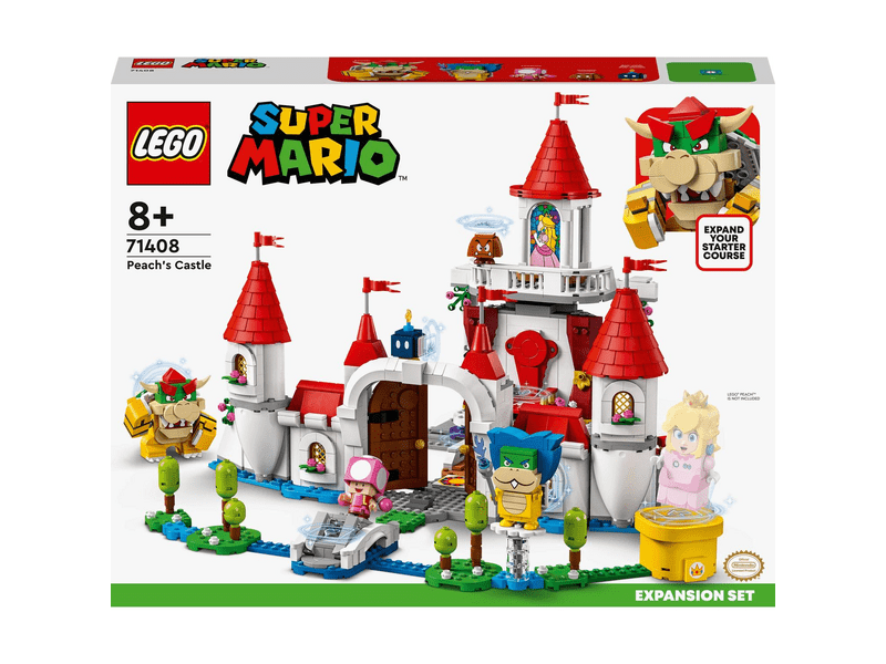 LEGO® Super Mario™ Peach kastélya kiegészítő szett (71408)