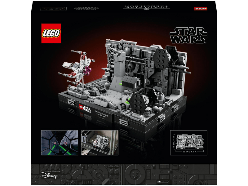 LEGO® Star Wars™ Halálcsillag™ árokfutam dioráma (75329)