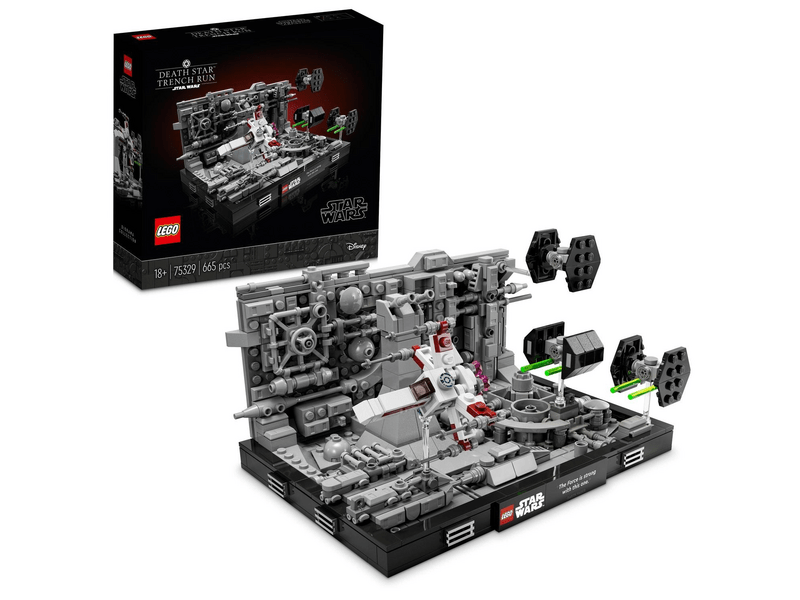 LEGO® Star Wars™ Halálcsillag™ árokfutam dioráma (75329)