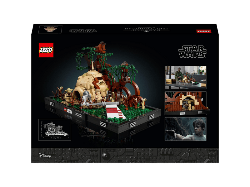 LEGO® Star Wars™ Jedi™ kiképzés a Dagobah™ bolygón dioráma (75330)