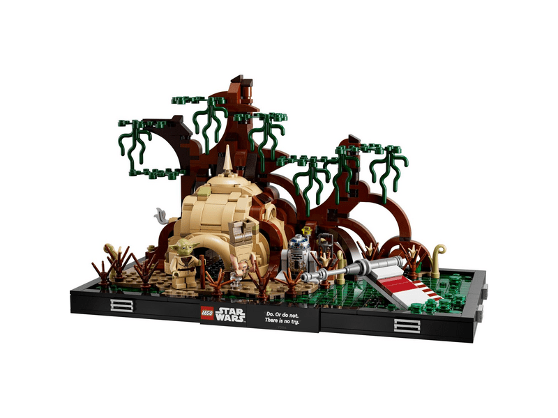 LEGO® Star Wars™ Jedi™ kiképzés a Dagobah™ bolygón dioráma (75330)