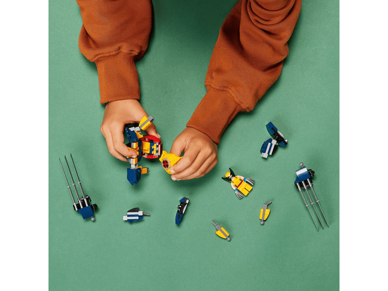 LEGO Farkas robotpáncélja