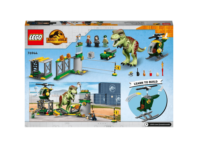 LEGO® Jurassic World™ T-Rex dinoszaurusz szökés (76944)
