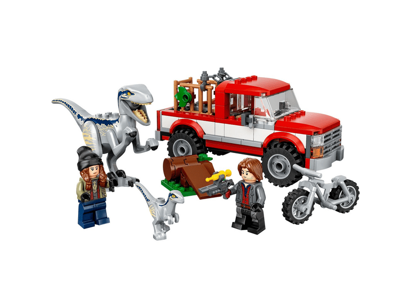 LEGO® Jurassic World™ Kék és Béta velociraptorok elfogása (76946)