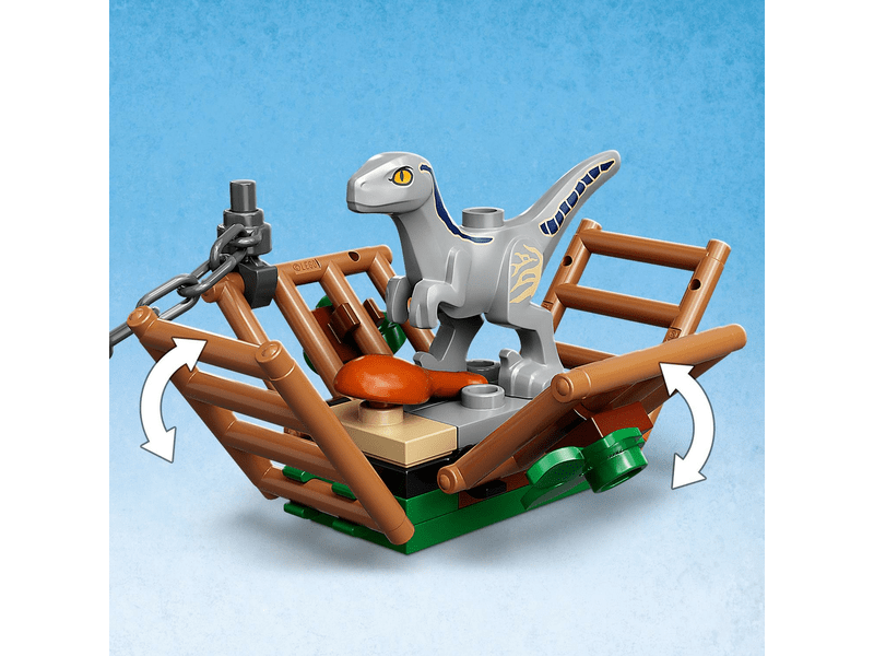 LEGO Kék és Béta velociraptorok elfogása