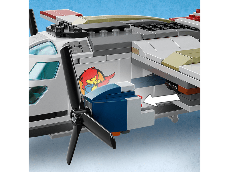 LEGO® Jurassic World™ Quetzalcoatlus: repülőgépes támadás (76947)