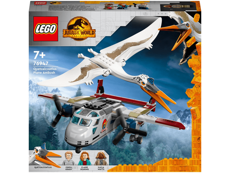 LEGO® Jurassic World™ Quetzalcoatlus: repülőgépes támadás (76947)