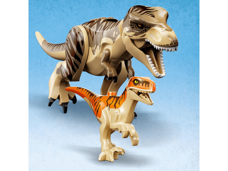 LEGO® Jurassic World™ T-Rex és Atrociraptor dinoszaurusz szökése (76948)