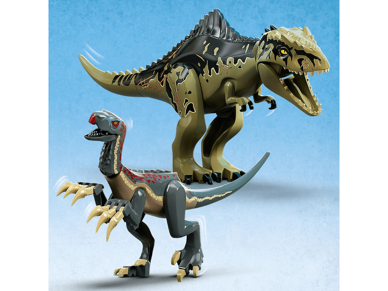 LEGO® Jurassic World™ Giganotosaurus és therizinosaurus támadás (76949)