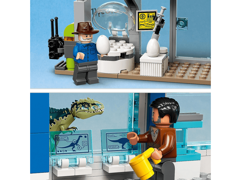 LEGO® Jurassic World™ Giganotosaurus és therizinosaurus támadás (76949)