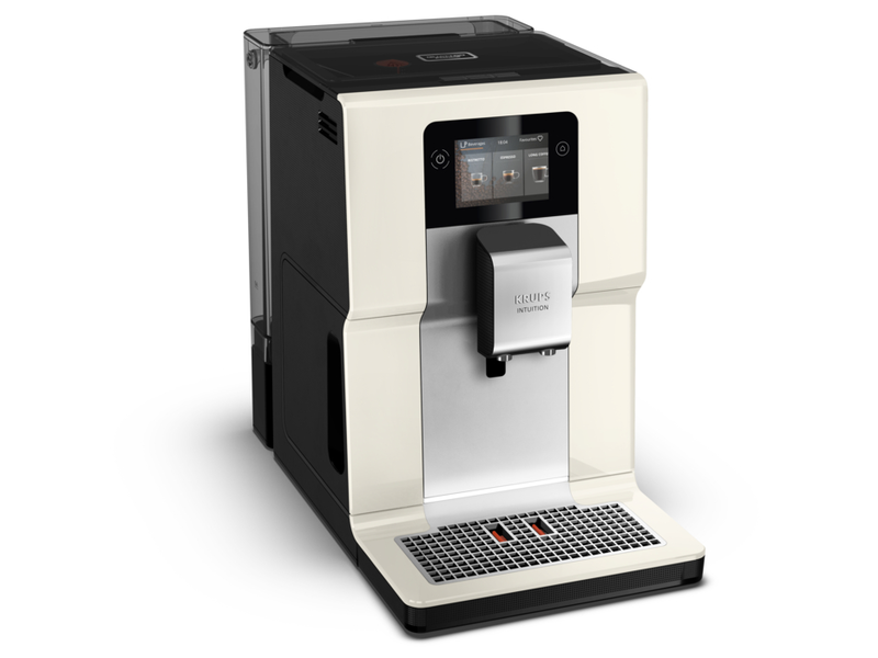 Krups Intuition preference automatikus kávéfőző, fehér (EA872A10)