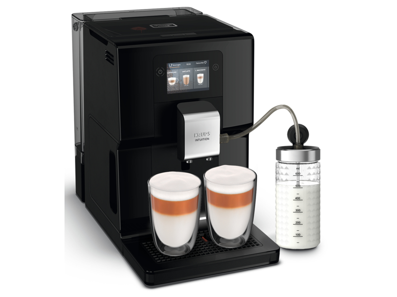 Krups Intuition preference automatikus kávéfőző, fekete (EA873810)