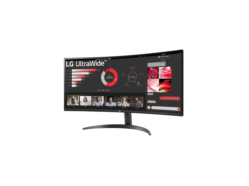LG Ívelt VA monitor 34