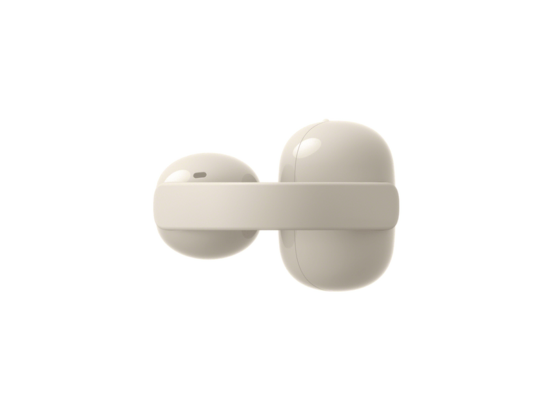 Sony WF-LC900C LinkBuds Clip nyitott fülhallgató, szürkés bézs