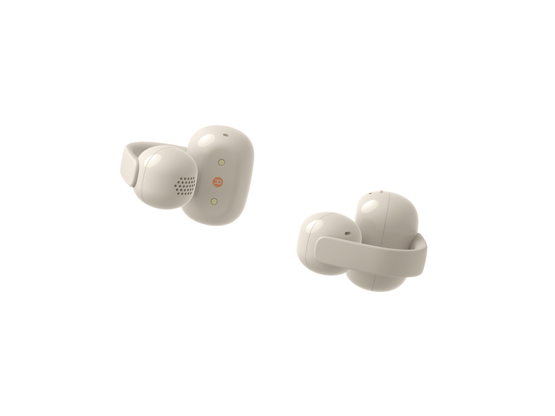 Sony WF-LC900C LinkBuds Clip nyitott fülhallgató, szürkés bézs