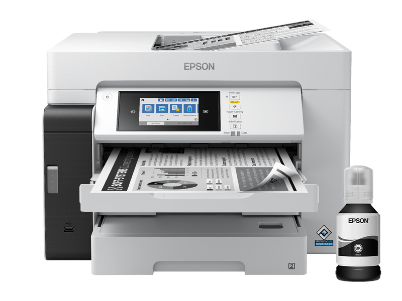 Epson M15180 A3 mono MFP, DUPLEX, WiFi 4500 oldal tintával
