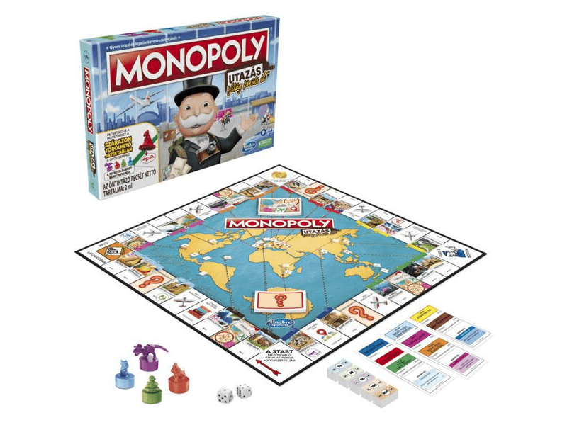 Monopoly: Utazás - Világ körüli út (F4007165)