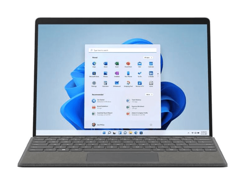Microsoft Surface Pro 8 Tablet, ezüst (8PX-00005)