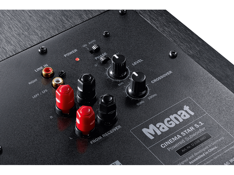 Magnat Cinema Star 5.1 Kompakt házimozi rendszer, fekete