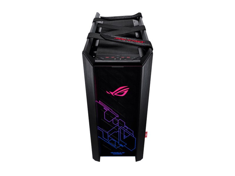 Ház ASUS Asus GX601 ROG Strix Helios táp nélküli ablakos ház - fekete