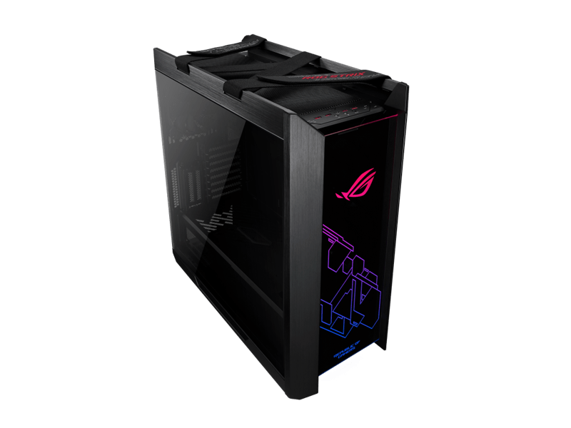 Ház ASUS Asus GX601 ROG Strix Helios táp nélküli ablakos ház - fekete