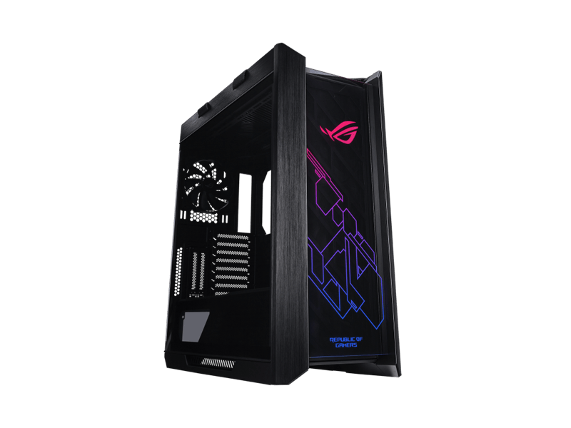 Ház ASUS Asus GX601 ROG Strix Helios táp nélküli ablakos ház - fekete