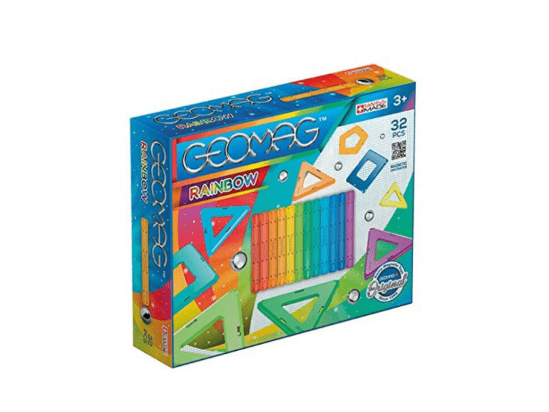 Geomag 20GMG00370 Rainbow mágneses építőjáték 32 darabos készlet