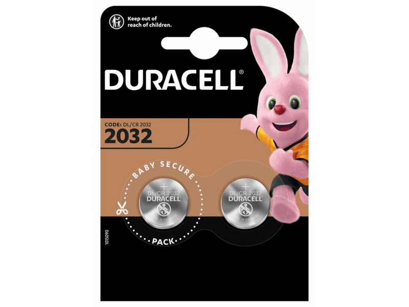 Duracell DL2032 3V gombelem, 2 db
