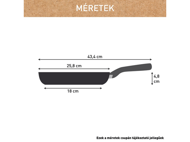 Tefal Renewal serpenyő, 24cm (C4260443)