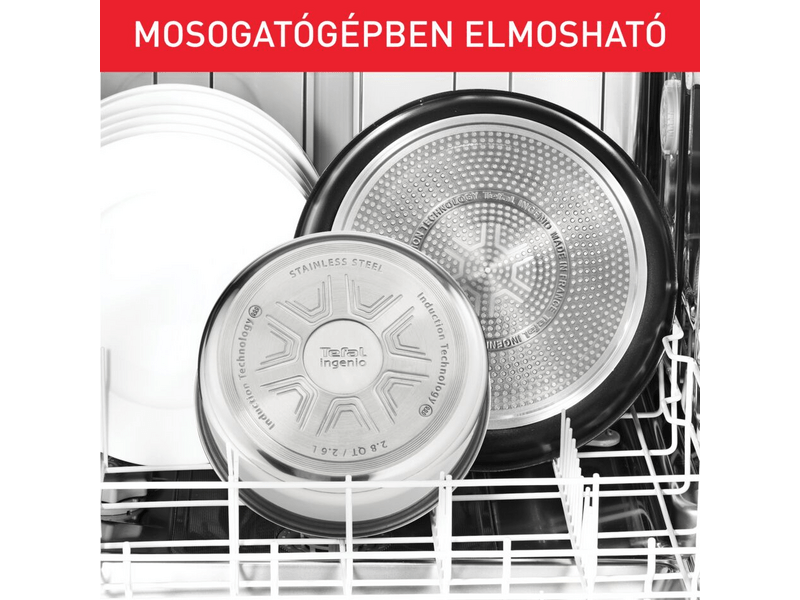 Tefal L8813S75 Cook Eat Ingenio edényszett, 3 db-os