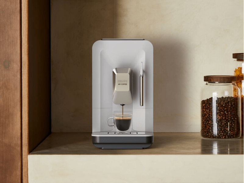 Krups EA201BE0 My Coffee Automata kávéfőző, krém