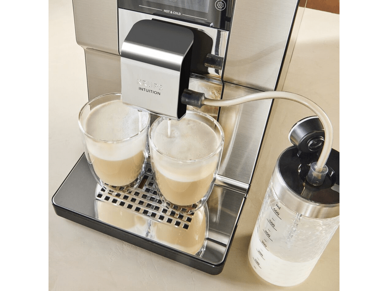 Krups EA879EE0 Intuition automata kávéfőző, ezüst