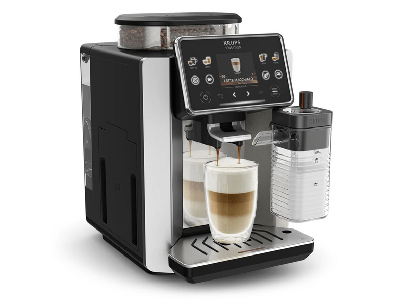 Krups EA918GE0 Sensation Elite automata kávéfőző, ezüst