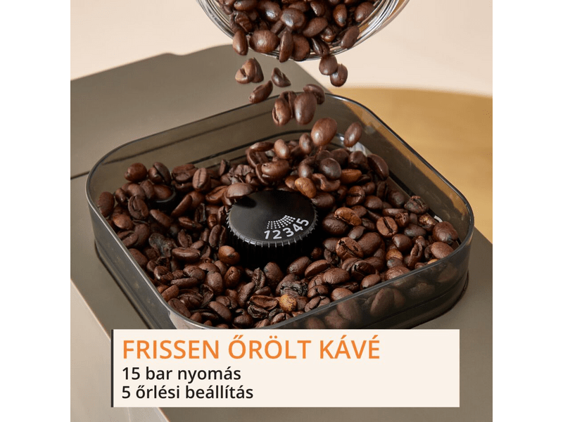 Krups SA403BE0 Crush automata kávéfőző, ezüst