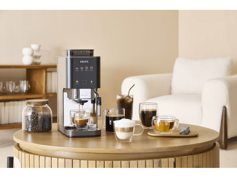 Krups SA403BE0 Crush automata kávéfőző, ezüst