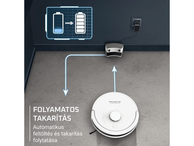 Rowenta RR8777WH X-PLORER S90 Animal 6000 PA robotporszívó