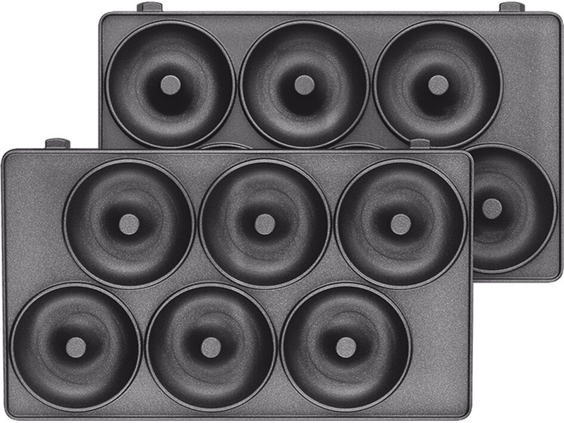 Tefal XA8111F0 Snack Collection cserélhető fánk sütőlemez, 2db