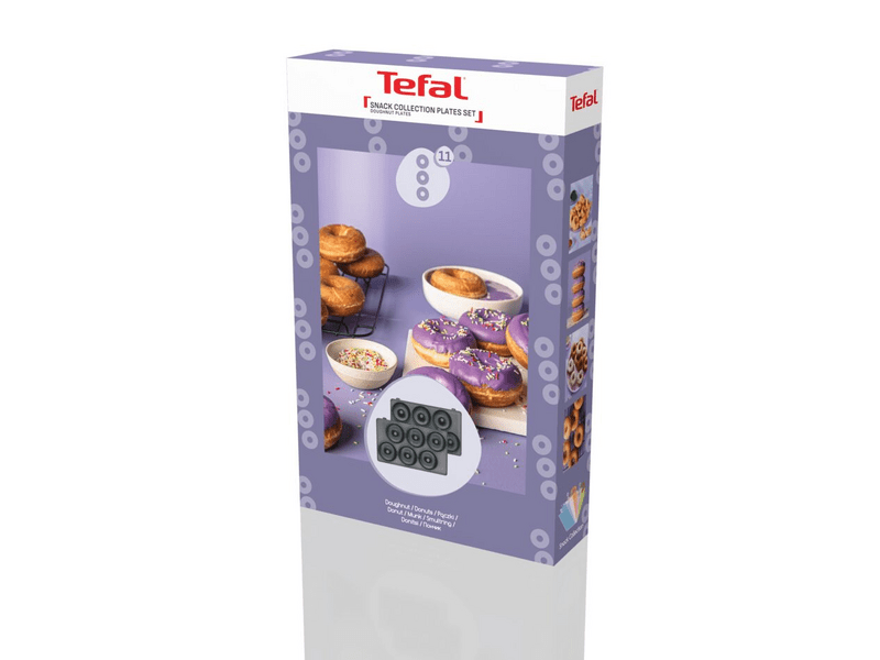 Tefal XA8111F0 Snack Collection cserélhető fánk sütőlemez, 2db
