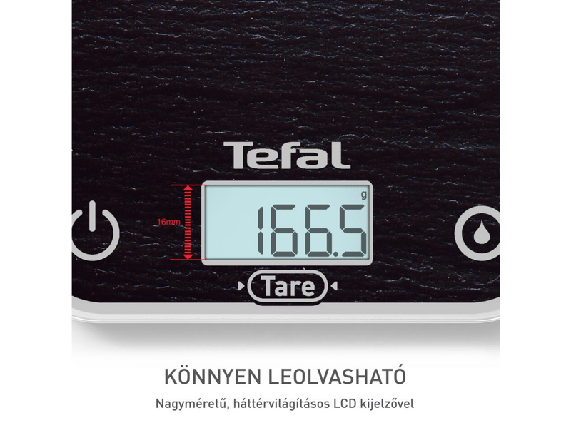 Tefal BC50D2V0 Konyhai mérleg 5kg-ig,fekete