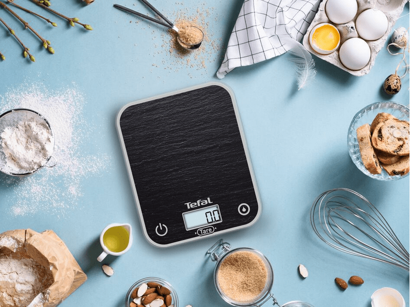 Konyhai mérleg, 5kg-ig,fekete