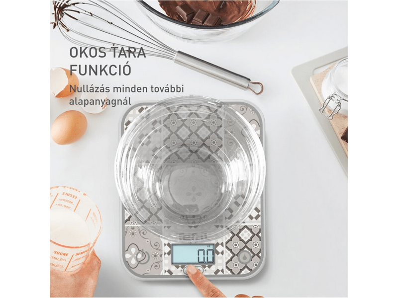 Tefal BC50D6V0 Kuhinjska vaga do 5kg, siva