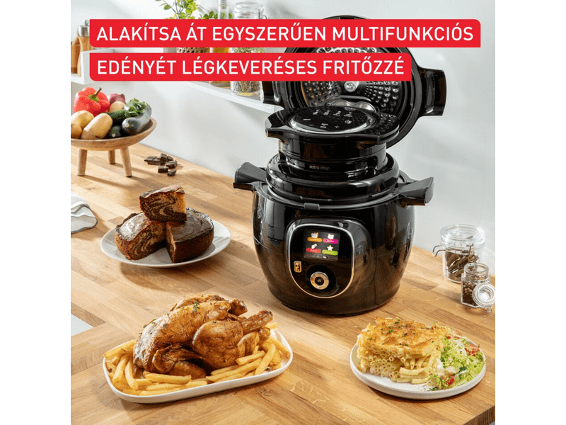 Tefal CY85X8F2 Cook4me+ Elektromos multifunkciós edény