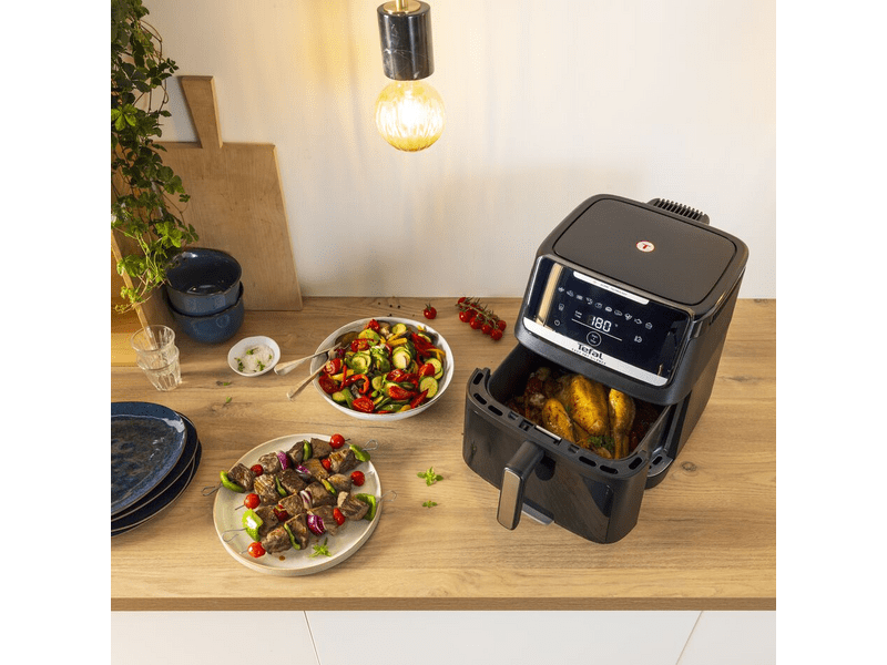 Tefal EY8468E0 Easy Fry Silence XXL Vision Airfyer, 7L